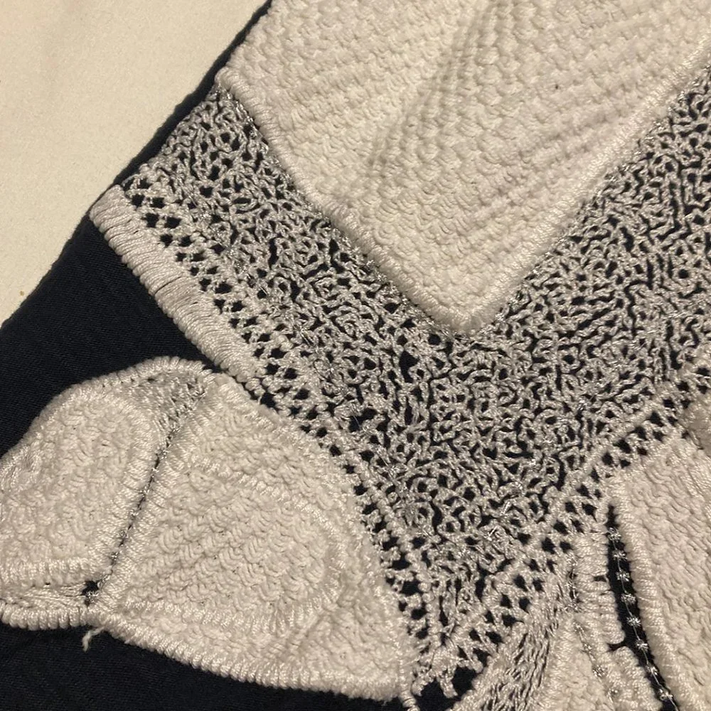 Lucky Brand Navy Lace Elephant Tank Top - Picture 5 of 10